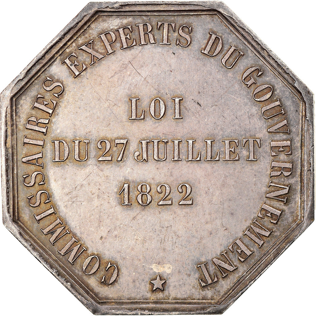 Francia, Token, Commissaires experts du gouvernement, 1831, Domard, SPL, Argento