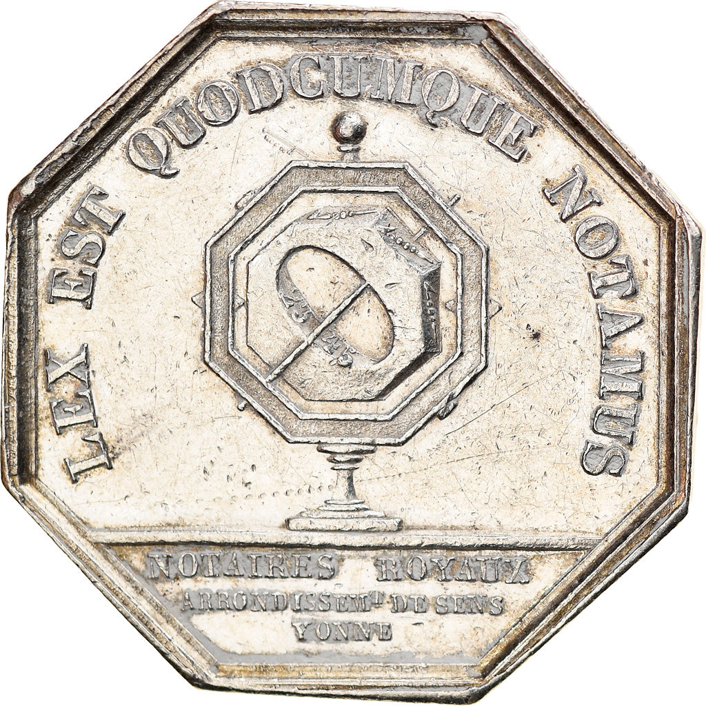 França, Token, Notariado, Notaires de l'Arrondissement de Sens, Yonne