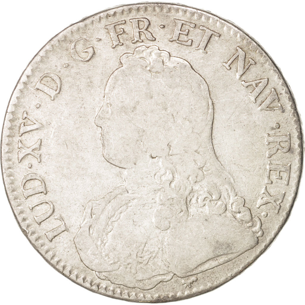 Coin, France, Louis XV, Écu aux branches d'olivier, Ecu, 1726, Paris