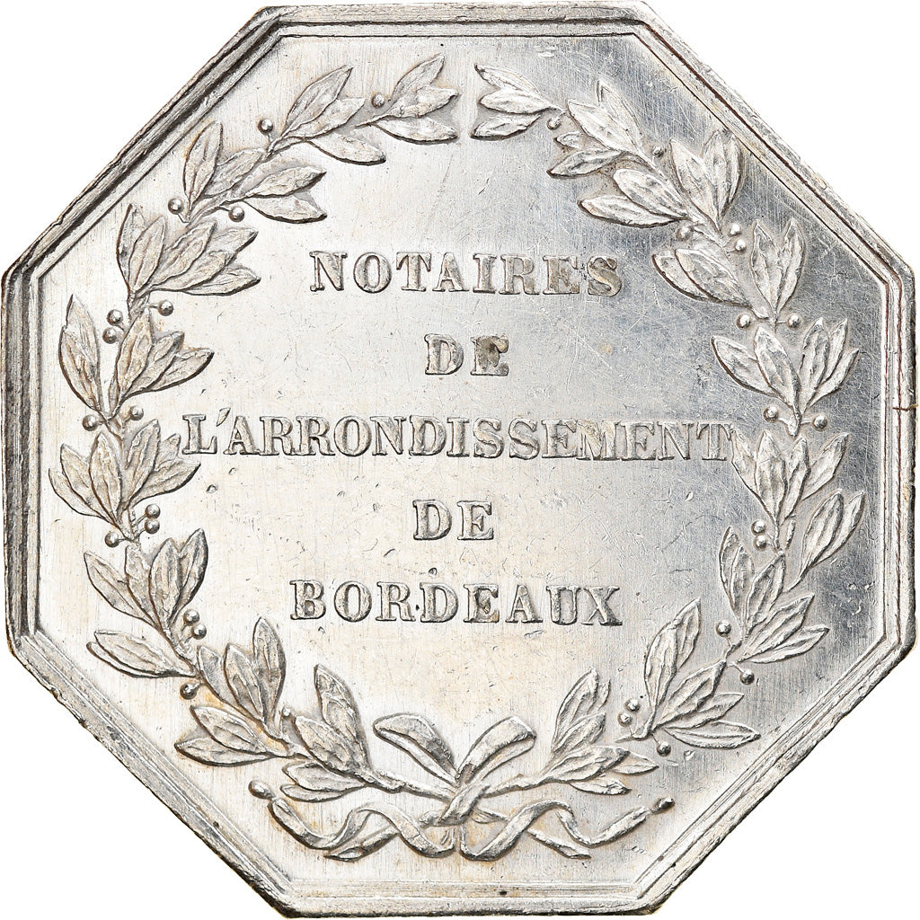 France, Token, Notary, Notaires de l'Arrondissement de Bordeaux, Tiolier