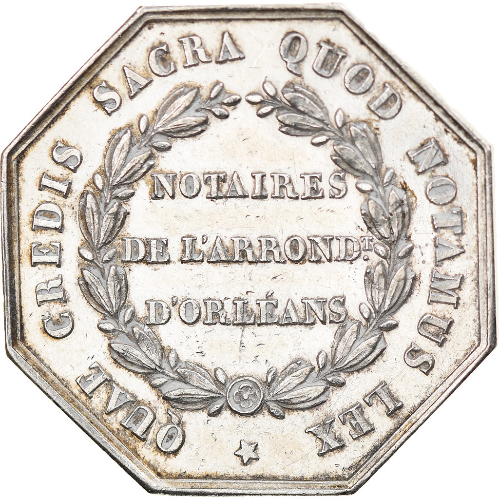 France, Token, Notary, Notaires de l'Arrondissement d'Orléans, Pingret