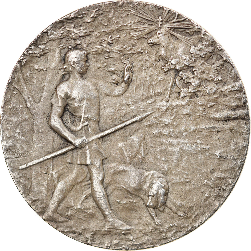 Francia, Token, Exposition Canine de Paris, 2ème Prix, 1907, SPL-, Argento