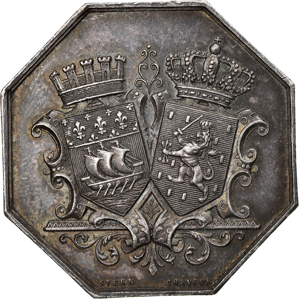 France, Token, Savings Bank, Banque de Paris et des Pays Bas, Stern, AU(50-53)