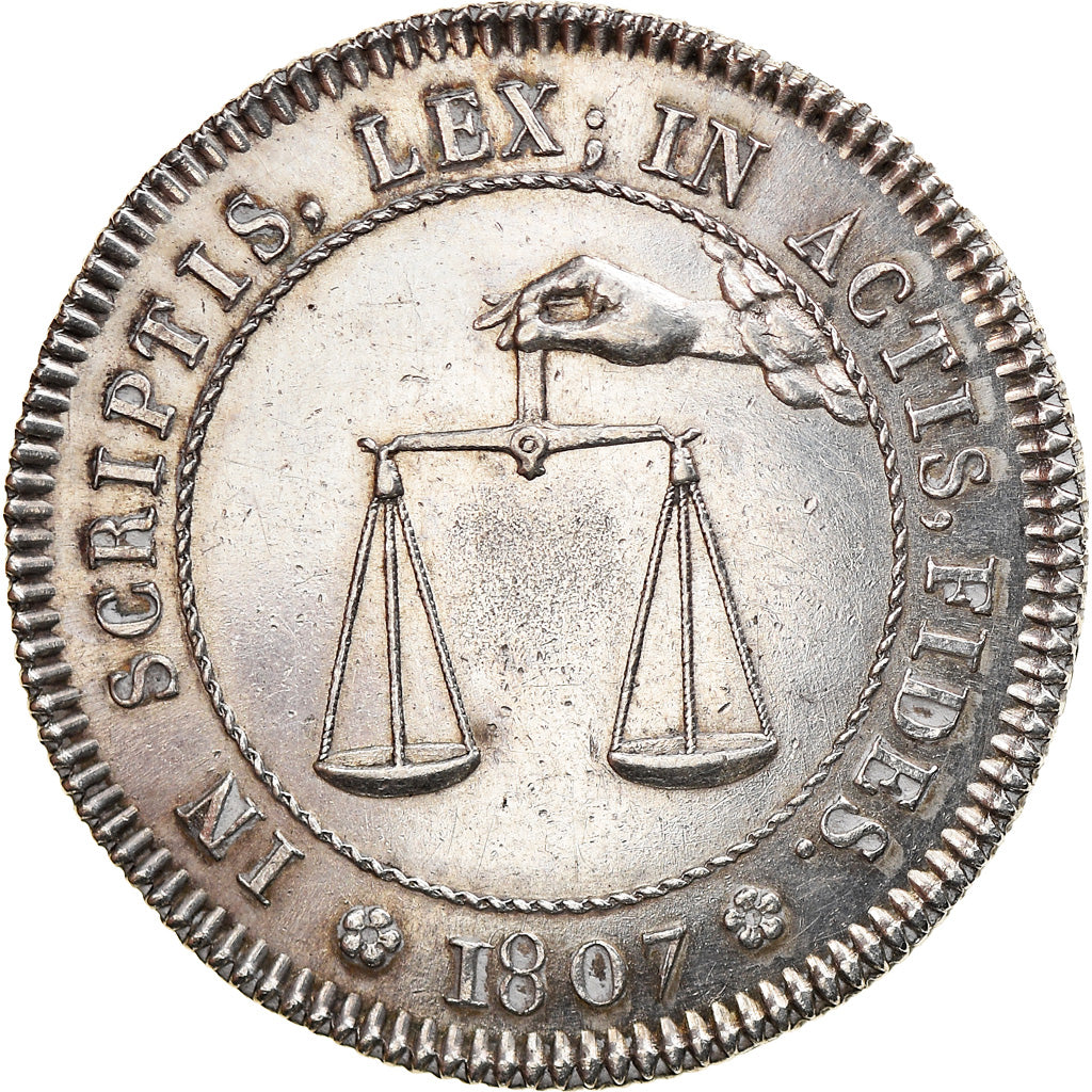 Frankrijk, Token, Notary, Notaires de l'arrondissement de Troyes, 1807, PR