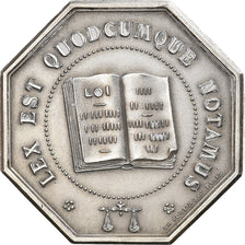 France, Token, Notaires de l'Arrondissement de Béthune, MS(60-62), Silver