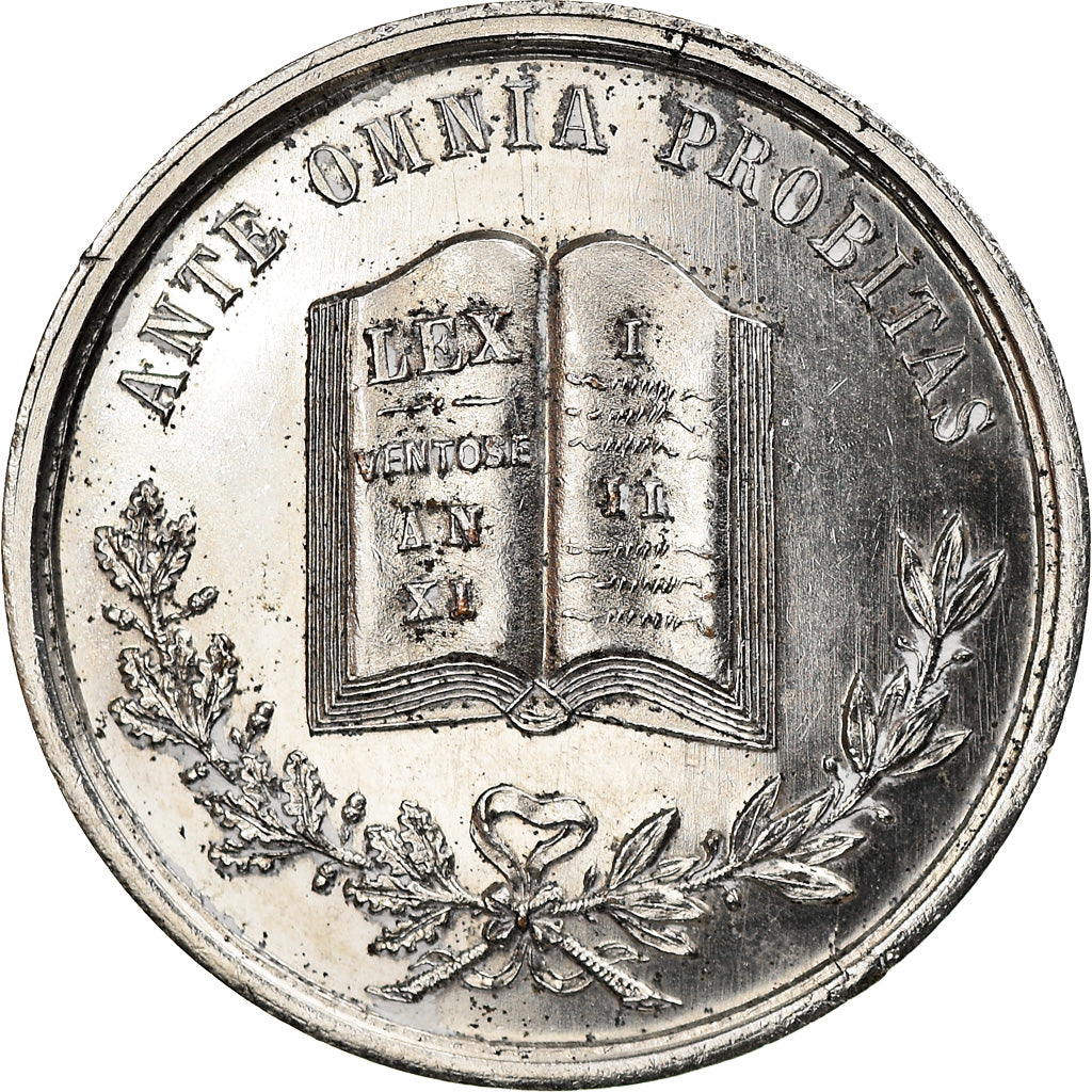 France, Token, Notaire de l'Arrondissement de Rochefort, AU(50-53), Silver