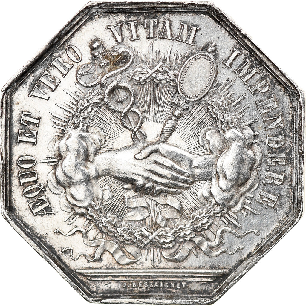 France, Jeton, Notaires de l'Arrondissement de Beauvais, Oise, Bessaignet, SUP