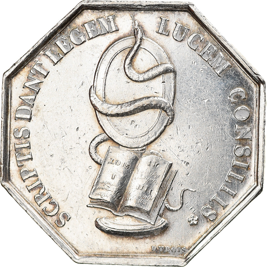 França, Token, Notaires de l'Arrondissement du Mans, Dubois, AU(55-58), Prata