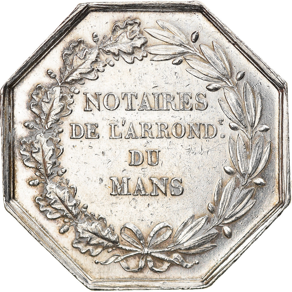 França, Token, Notaires de l'Arrondissement du Mans, Dubois, AU(55-58), Prata