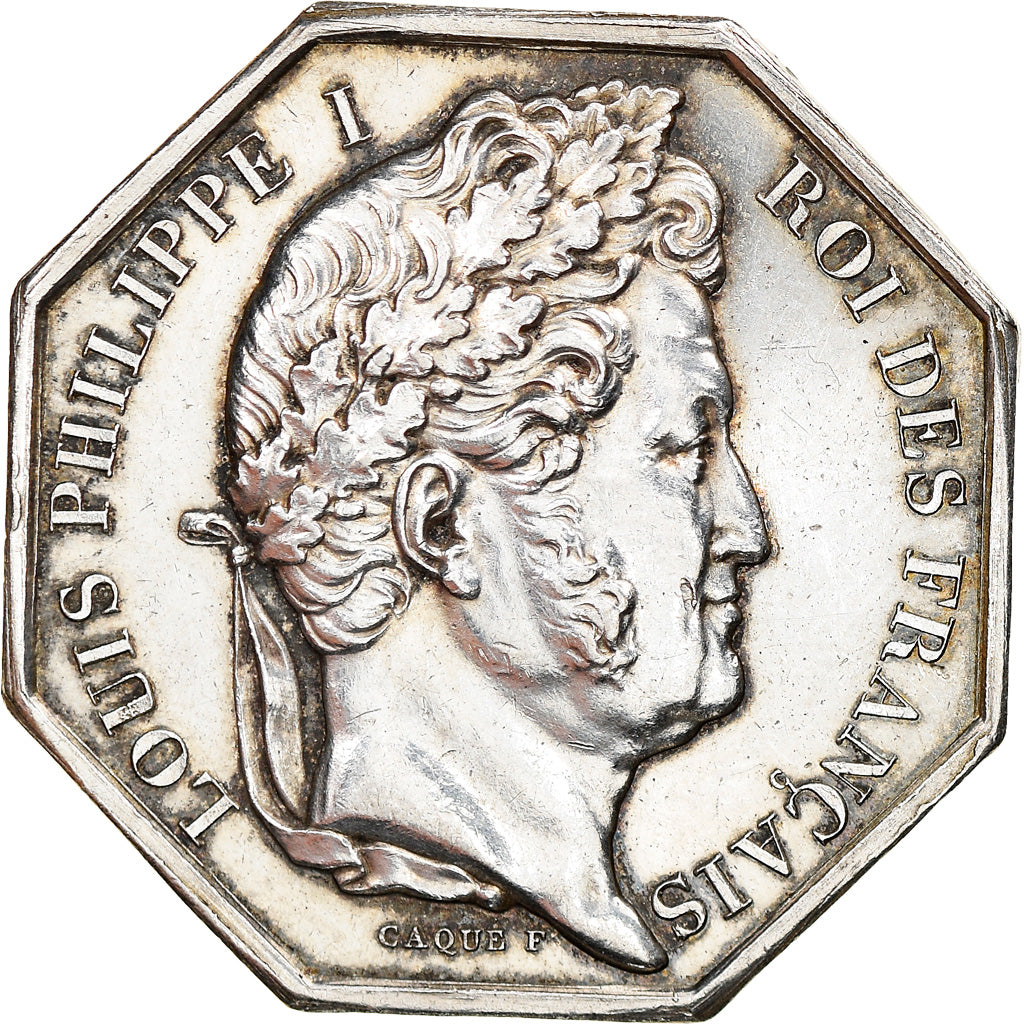 Francia, Token, Royal, Louis Philippe I, Référendaire au sceau de France, EBC