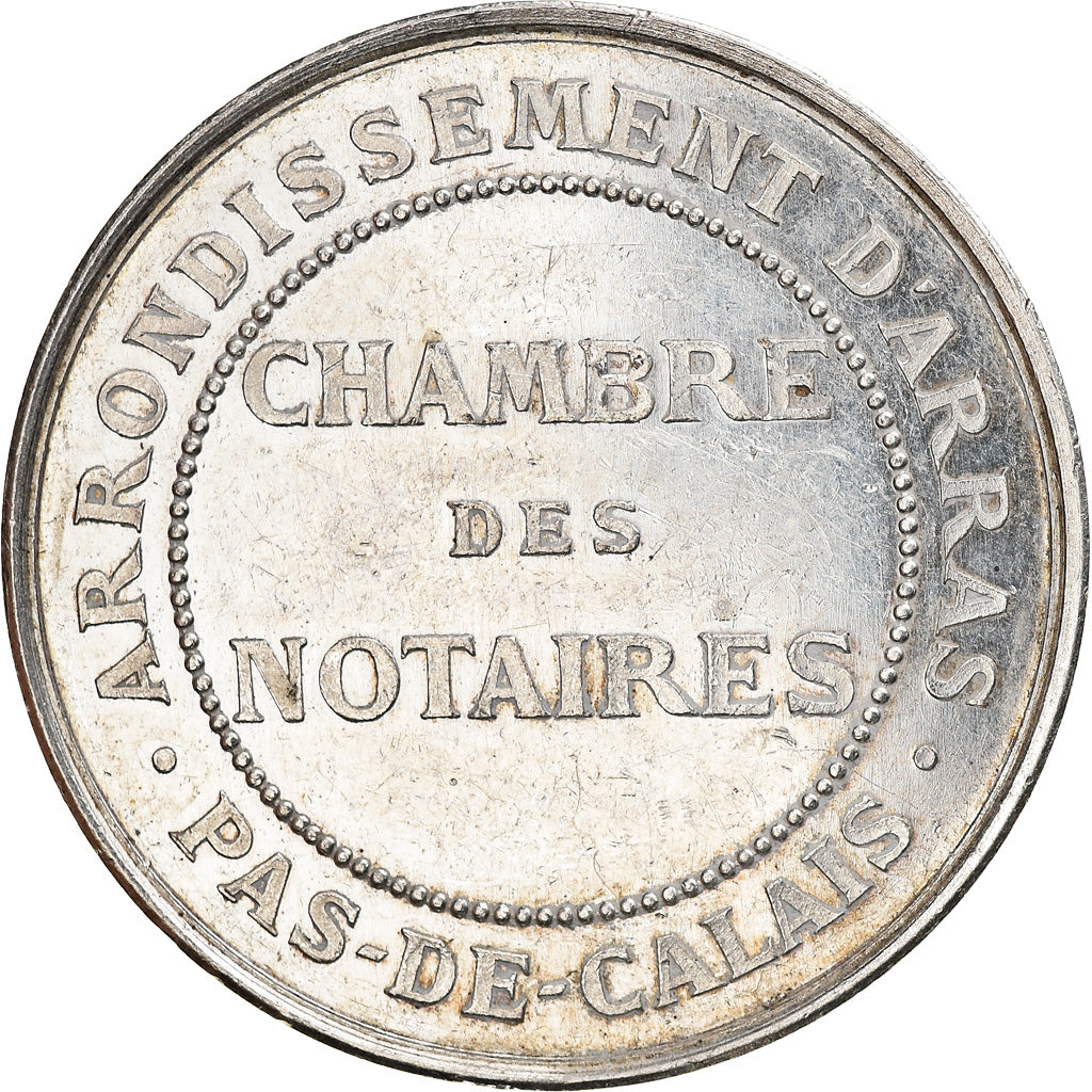 France, Token, Chambre des Notaires d'Arras, Tasset, AU(50-53), Silver