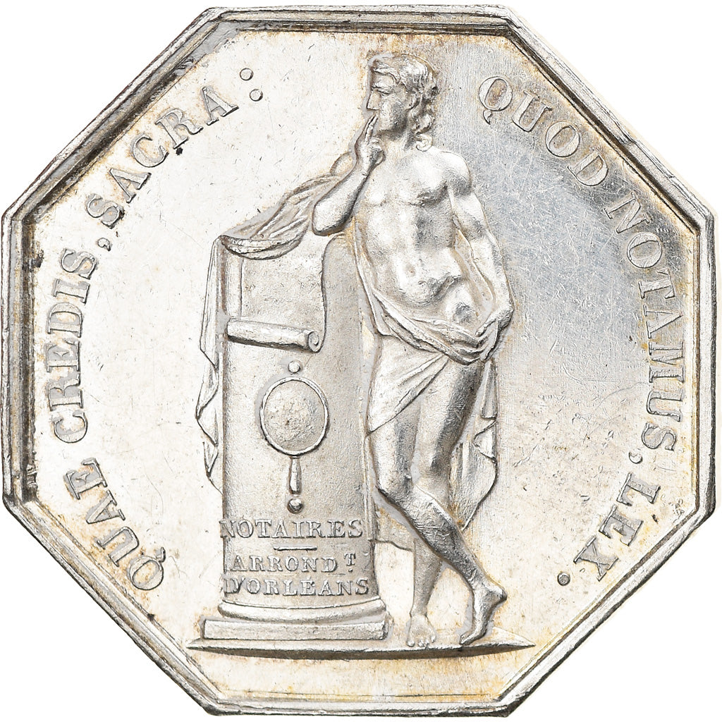 Francia, Token, Louis Philippe Ier, Notaires de l'Arrondissement d'Orléans