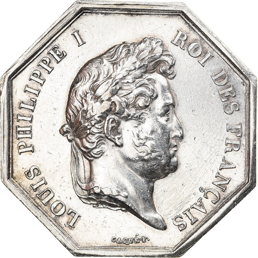 France, Token, Louis Philippe I, Notaires de l'Arrondissement de Senlis, Oise