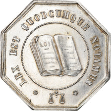 France, Token, Chambre des Notaires de Bar-sur-Aube, AU(55-58), Silver