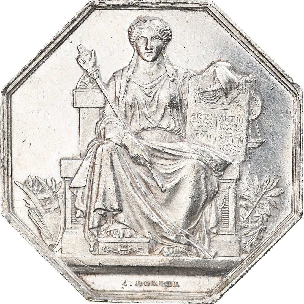France, Token, Notaires de l'Arrondissement de Blaye, Borrel.A, AU(55-58)