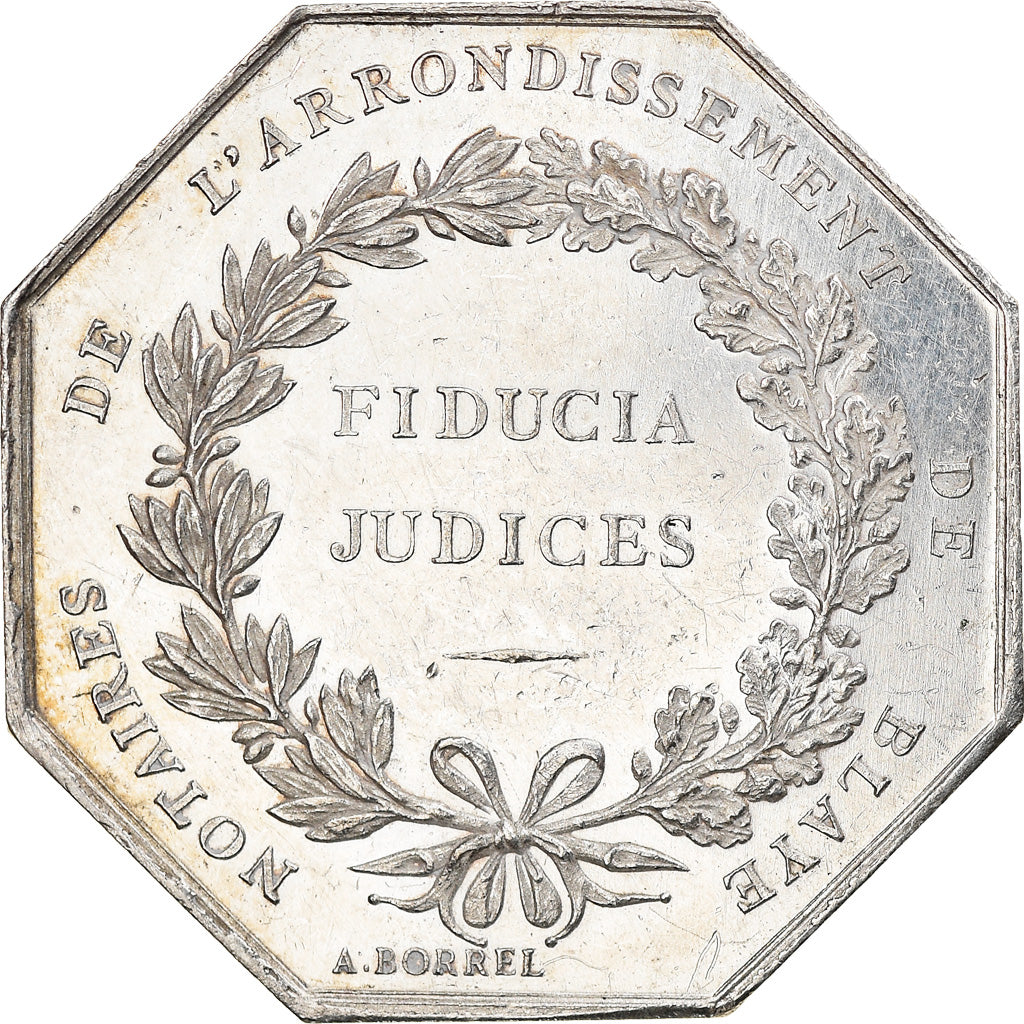 France, Token, Notaires de l'Arrondissement de Blaye, Borrel.A, AU(55-58)