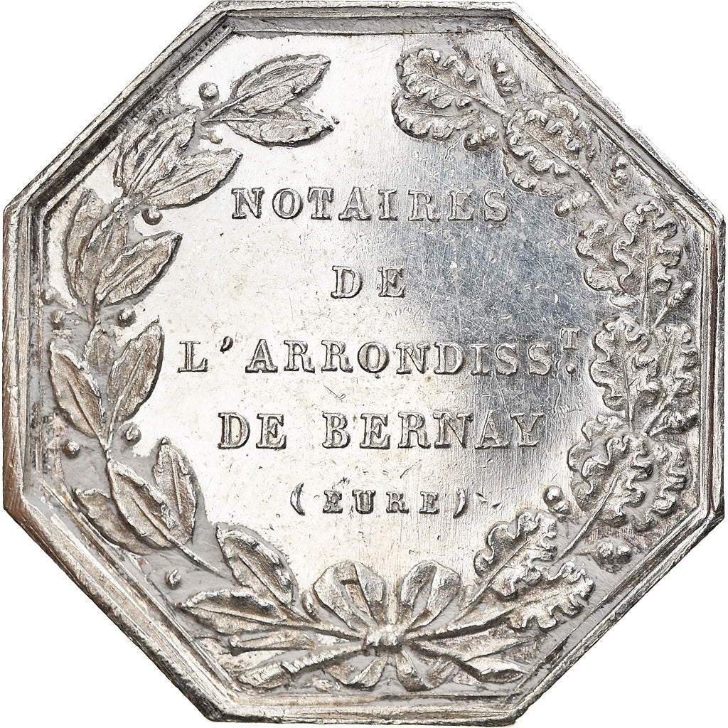 France, Token, Notaires de l'Arrondissement de Bernay, Eure, Brasseux