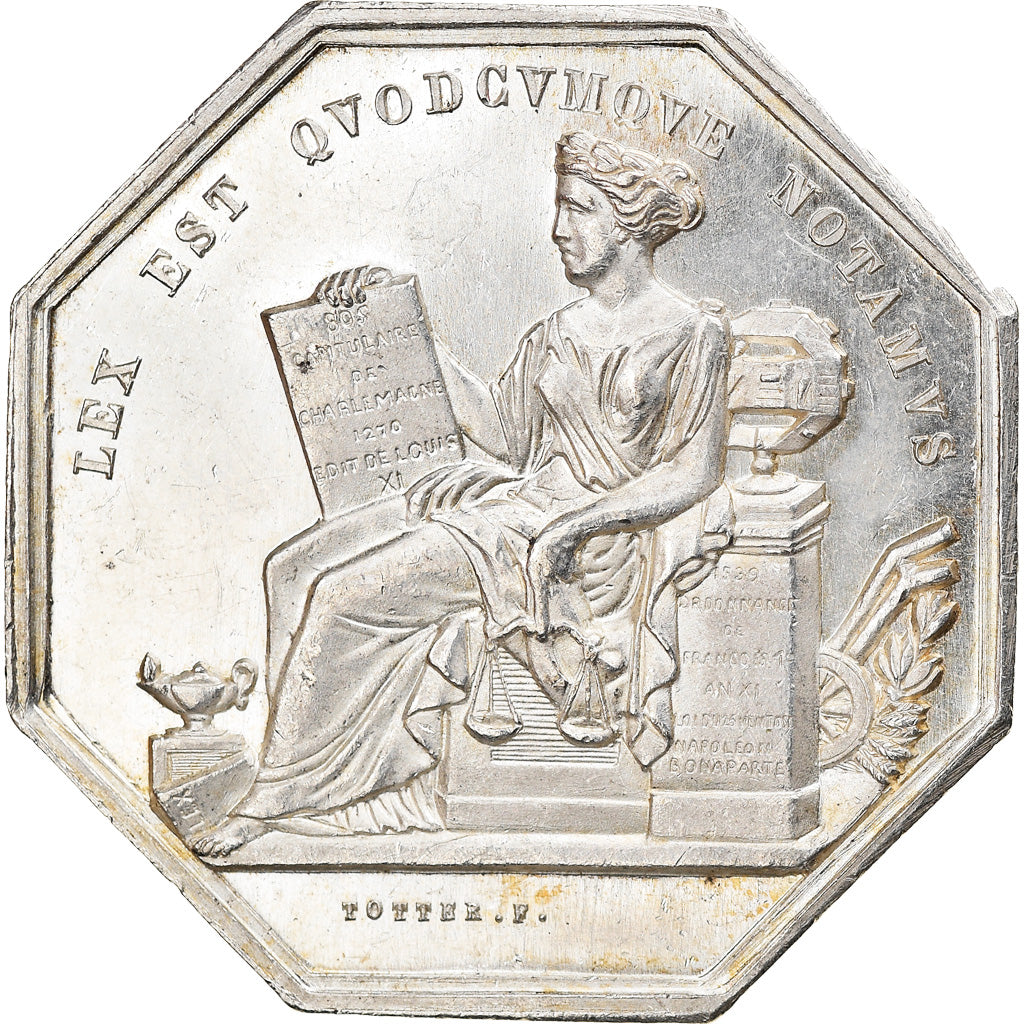 Francja, Token, Notaires de l'Arrondissement de Villefranche, Rhône, Totter