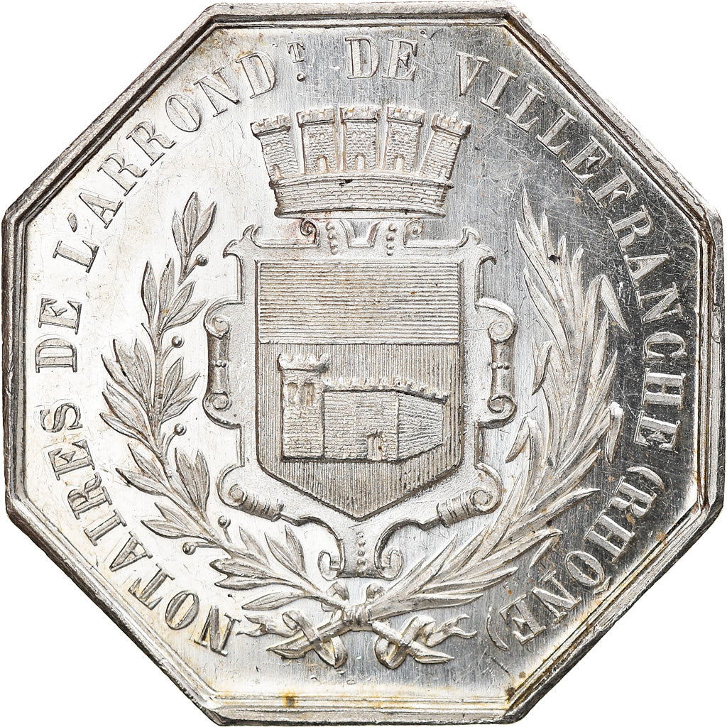 Francja, Token, Notaires de l'Arrondissement de Villefranche, Rhône, Totter