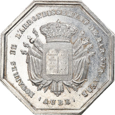 França, Token, Chambre des Notaires de Bar-sur-Aube, 1840, Chaumonot