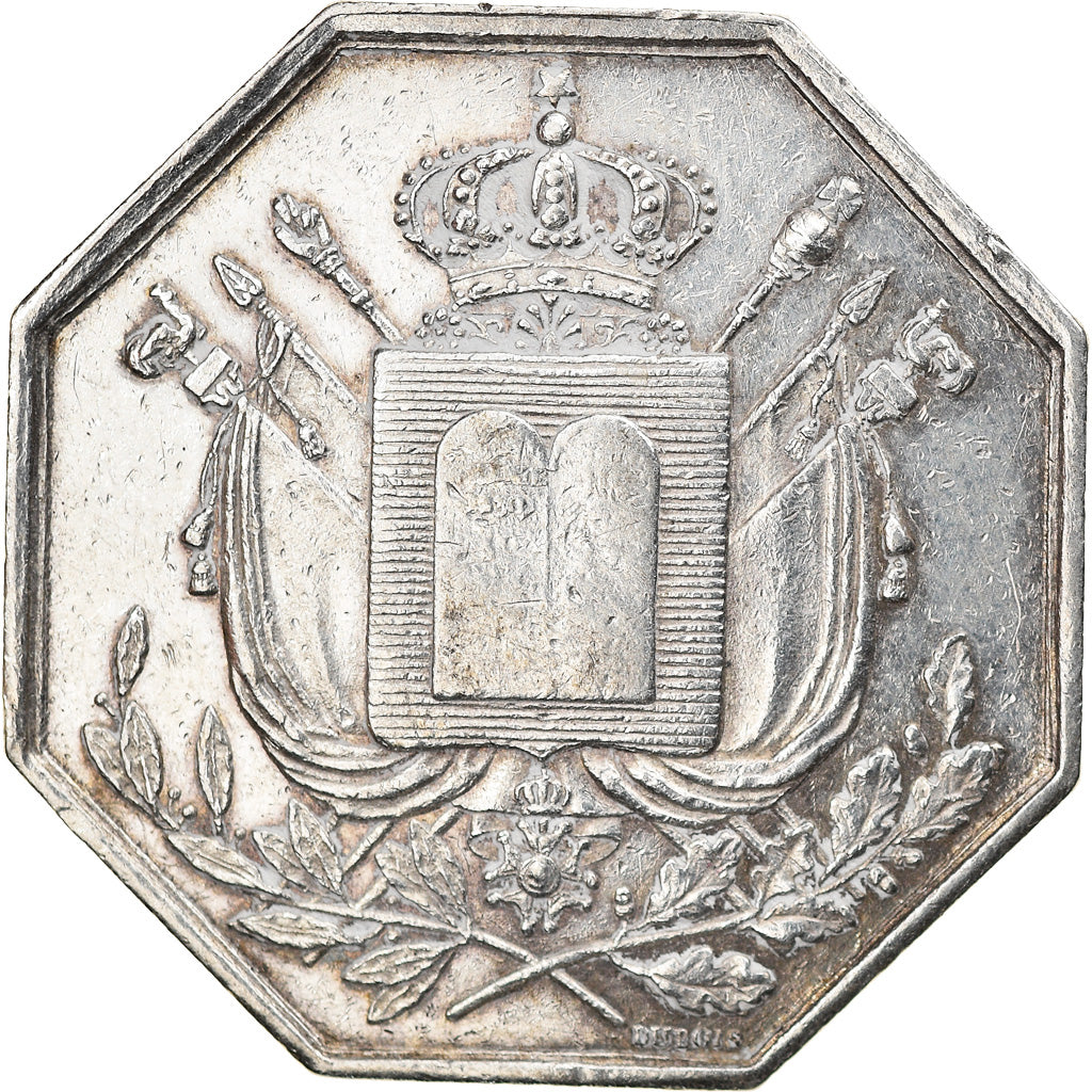 France, Token, Notaires de l'Arrondissement de Fontainebleau, Dubois, AU(50-53)