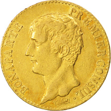 France, Napoléon I, 20 Francs, 1803, Paris, EF(40-45), Gold, KM:651, Gadoury1020