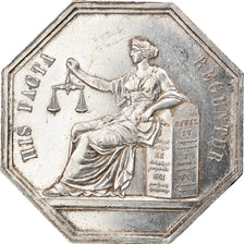 Francia, Token, Notaires de l'Arrondissement de Bar-sur-Seine, EBC, Plata