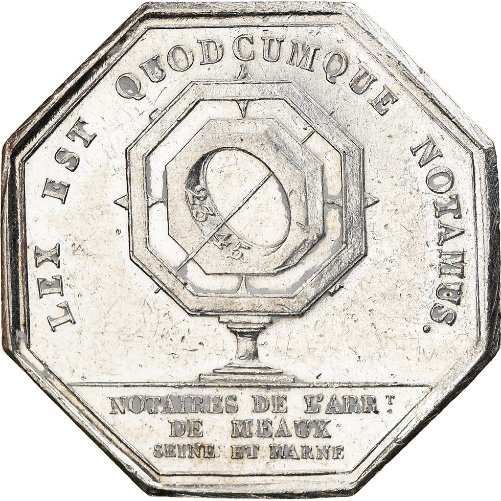 France, Token, Louis Philippe Ier, Notaires de l'Arrondissement de Meaux