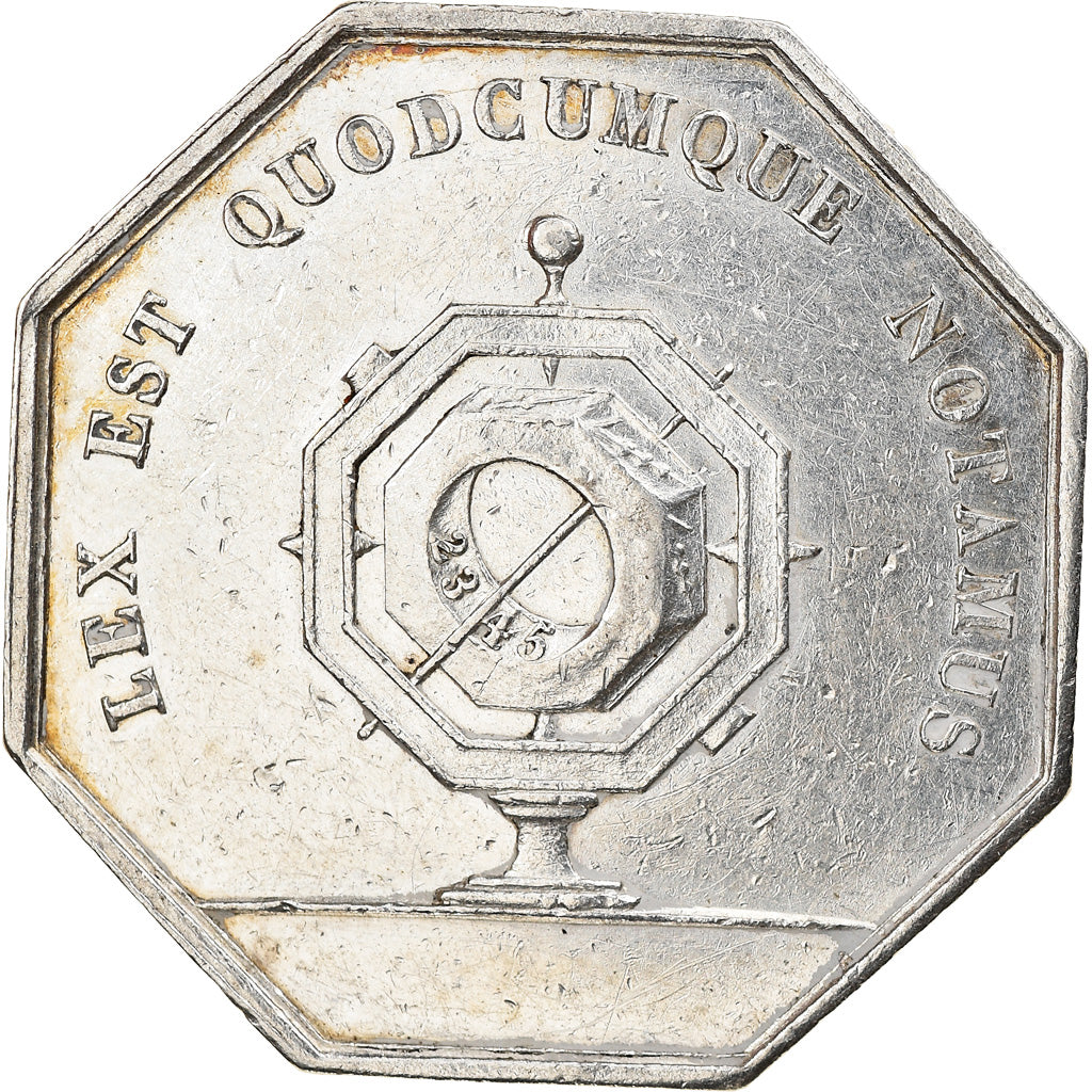 France, Token, Notaires de l'Arrondissement de Soissons, Aisne, AU(55-58)