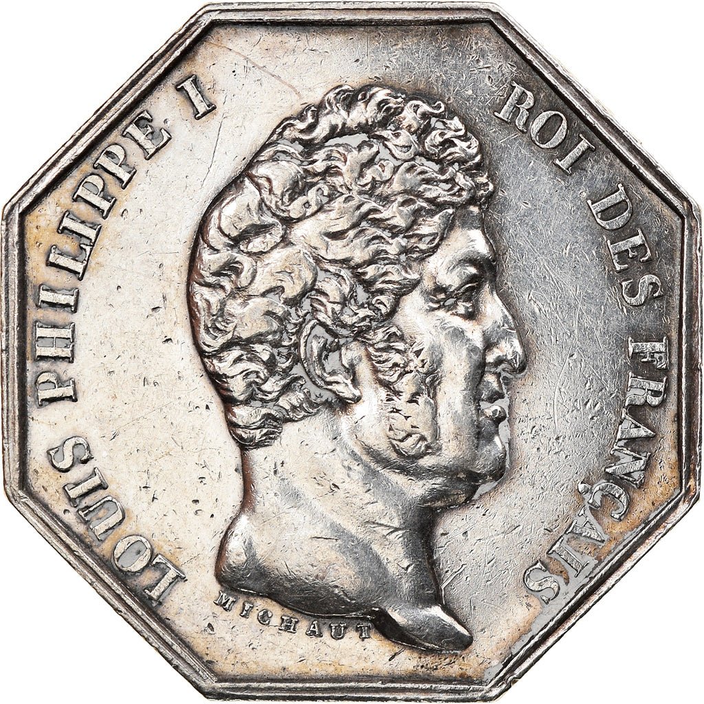 France, Token, Louis Philippe I, Compagnie des Notaires de Paris, Michaut