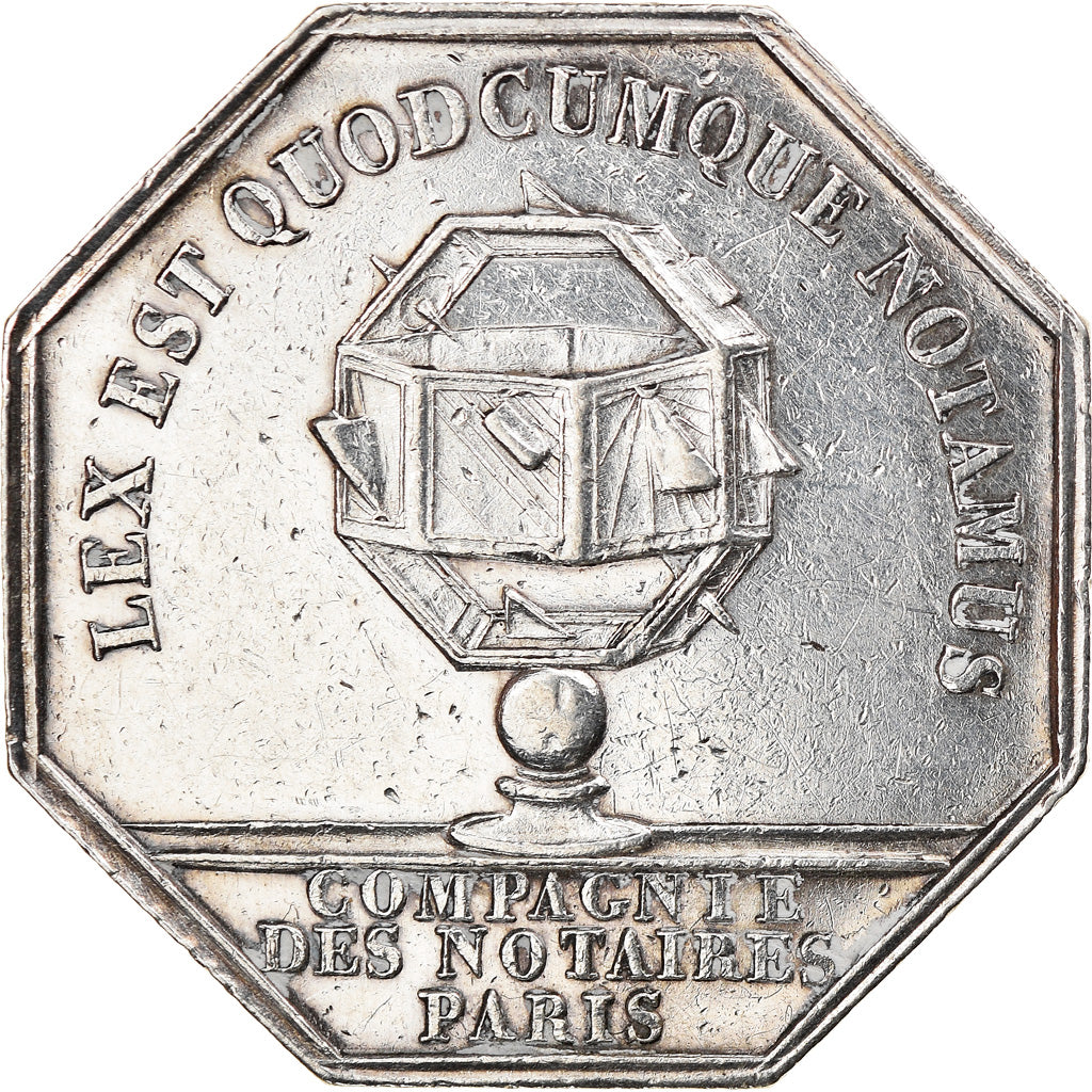 France, Token, Louis Philippe I, Compagnie des Notaires de Paris, Michaut