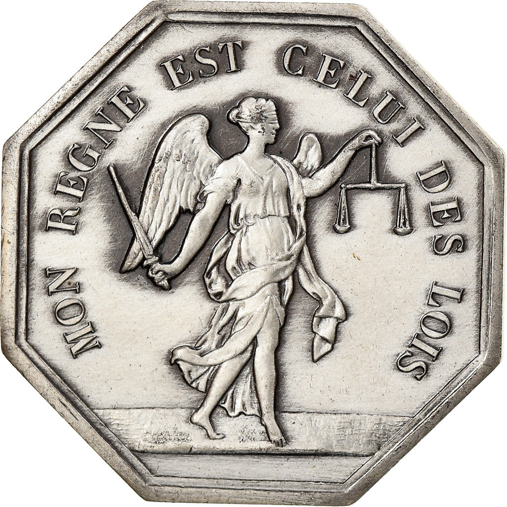 France, Token, Notary, Voeux les plus Vifs, AU(55-58), Silver