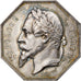 Francia, Token, Napoléon III, Franche-Comté, Commission d'Architecture