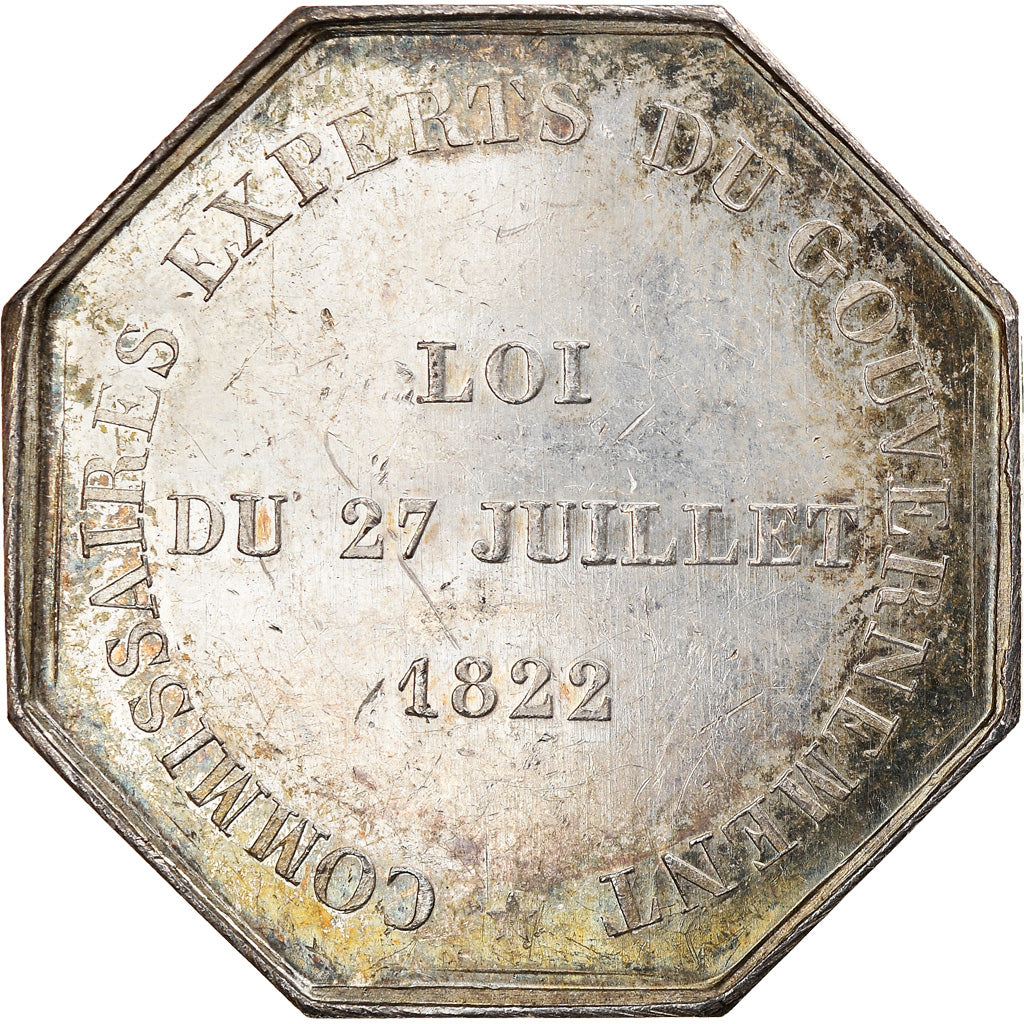 Francia, Token, Commissaires experts du gouvernement, Droit, 1822, Domard, SC