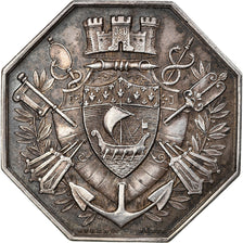 France, Jeton, Savings Bank, Banque d'Escompte de Paris, 1878, Stern, SUP