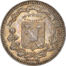 France, Token, Société Académique de l'Aube, Lozano, AU(55-58), Silver