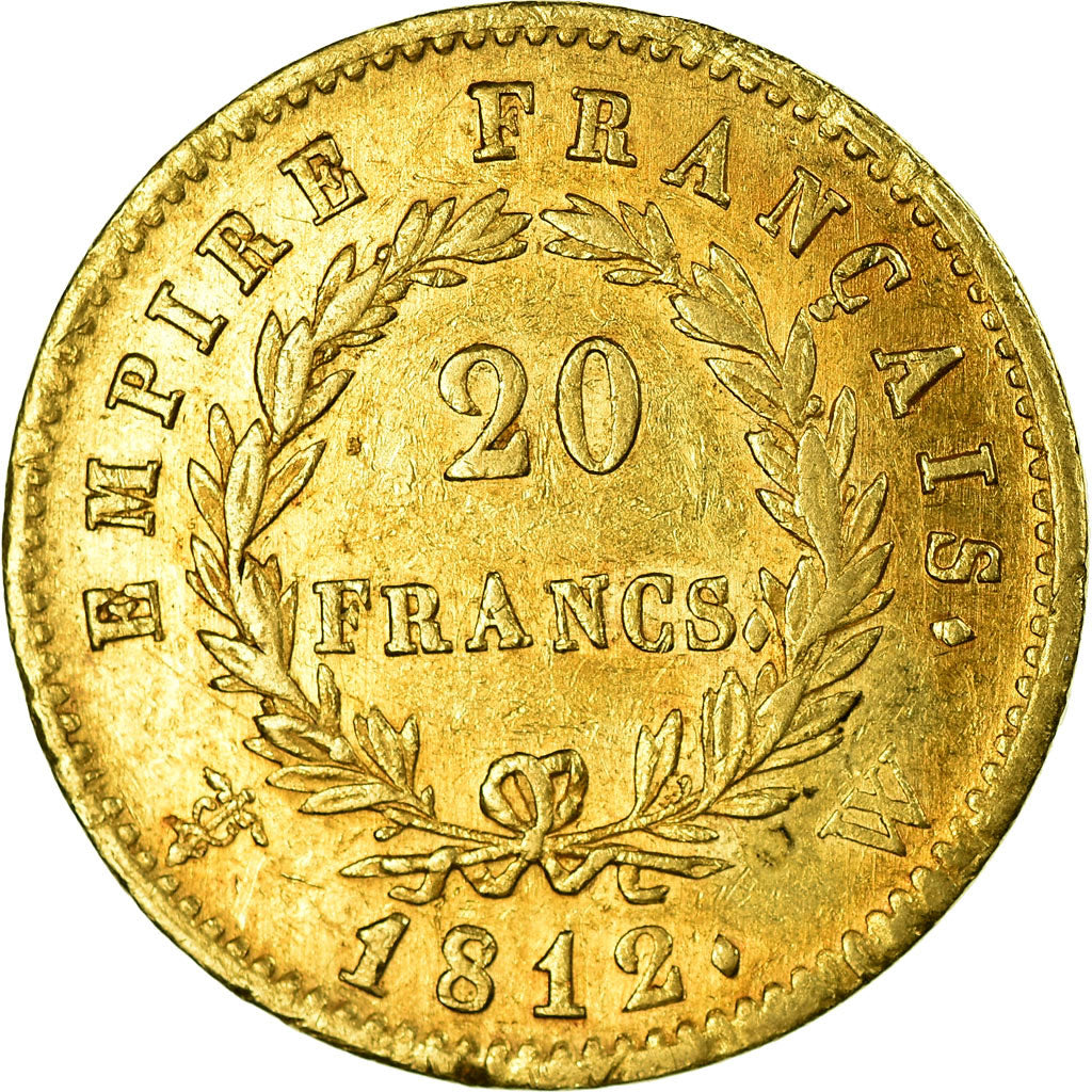 Monnaie, France, Napoléon I, 20 Francs, 1812, Lille, TTB+, Or, KM:695.10