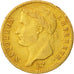 Moneta, Francia, Napoléon I, 20 Francs, 1813, Utrecht, BB, Oro, KM:695.11