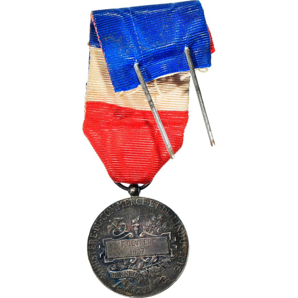 Francja, Ministère du Commerce et de l'Industrie, Medal, 1937, Bardzo dobra