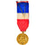 França, Industrie-Travail-Commerce, Medal, 1966, Qualidade Muito Boa, Bronze