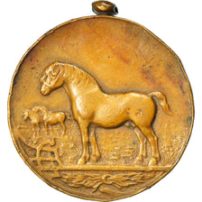 França, Medal, Chevaux, Ville de Nivelles, Concours National, VF(30-35), Bronze