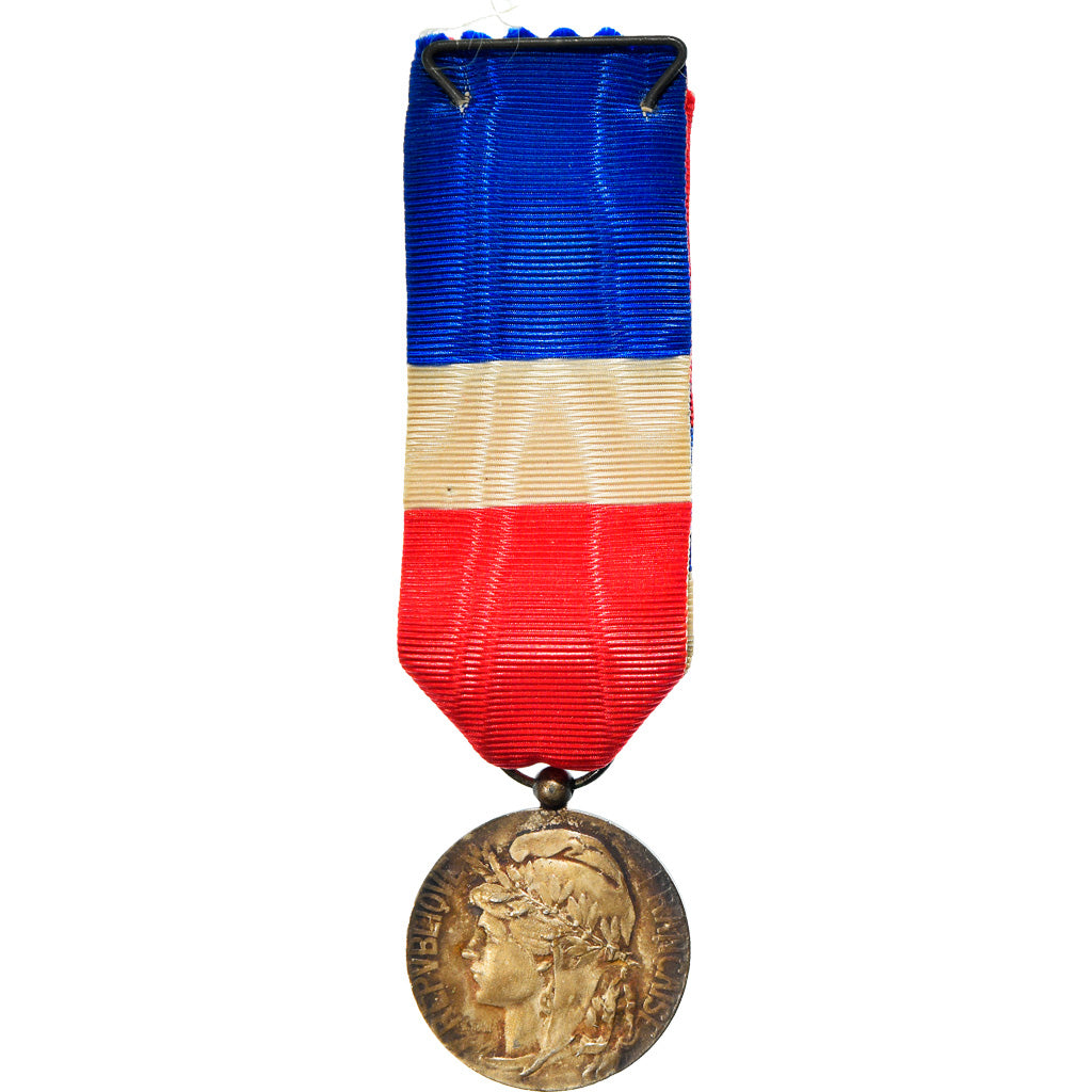 Francja, Honneur-Travail, République Française, Medal, Bardzo dobra jakość