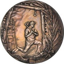 Francja, Medal, Compagnie des Mines de l'Escarpelle, Porion, Biznes i przemysł