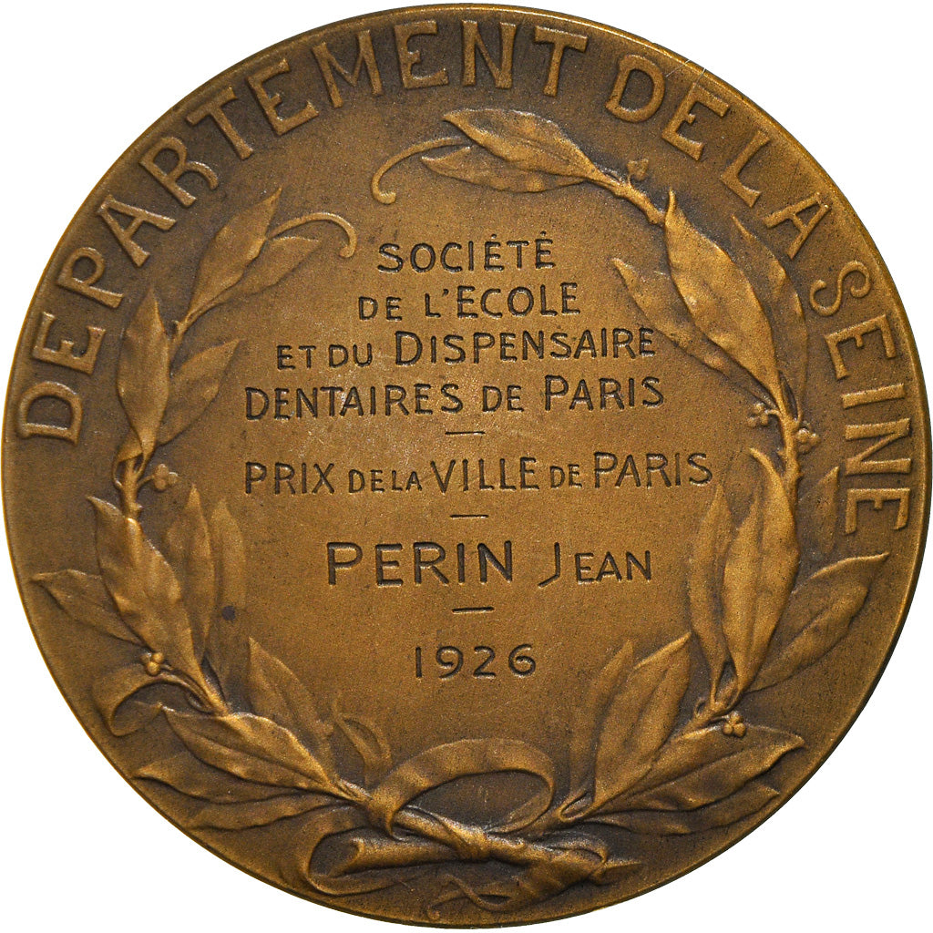 Frankreich, Medaille, Ville de Paris, Département de la Seine, 1926