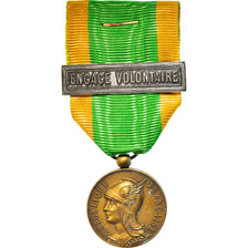 France, Engagé Volontaire, WAR, Medal, Excellent Quality, Bronze, 27