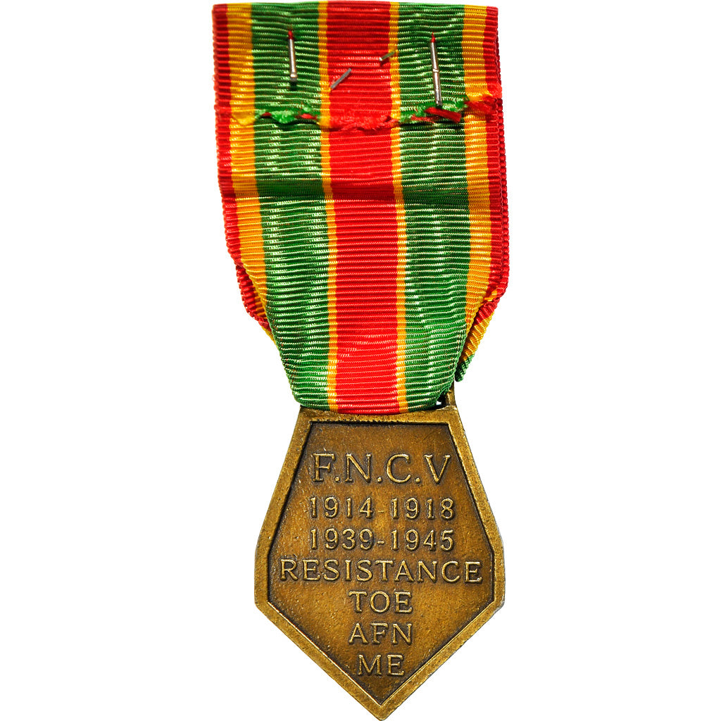 France, Fédération Nationale des Combattants Volontaires, WAR, Médaille