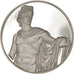 Frankrijk, Medaille, Peinture, L'Apollon du Belvédère, Grèce, UNC-, Zilver