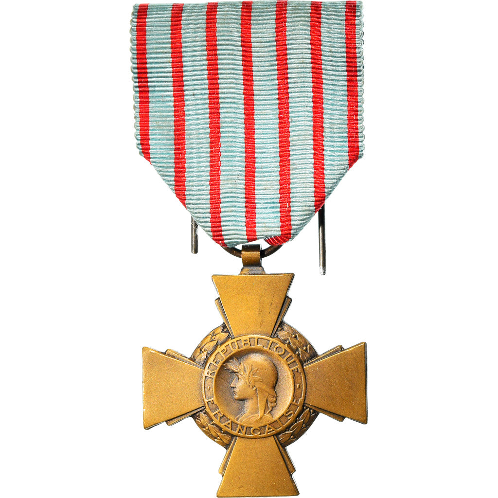 France, Croix du Combattant, Médaille, 1939-1945, Non circulé, Bronze, 36