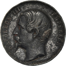 France, Medal, Napoléon III, Exposition universelle de Paris, 1855, Caqué