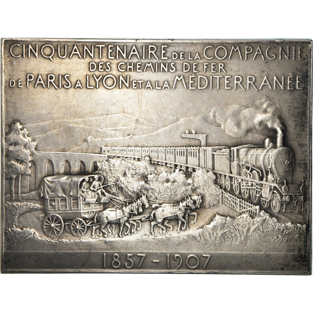France, Medal, Compagnie des Chemins de Fer de Paris à Lyon et à la